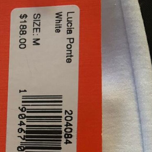 Jude Connally Lucia Ponte Knit Elastic Waistband Straight Pull-On Ankle Pants M - Picture 12 of 14